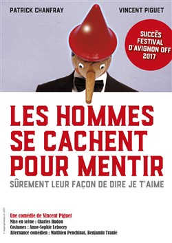 Affiche de Les hommes se cachent pour mentir