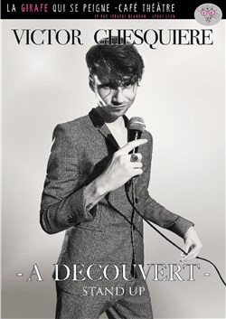 Affiche de Victor Ghesquière dans A découvert