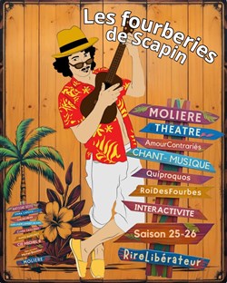 Affiche de Les fourberies de Scapin