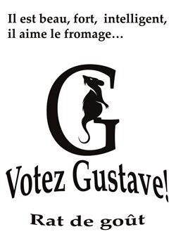 Affiche de Votez Gustave