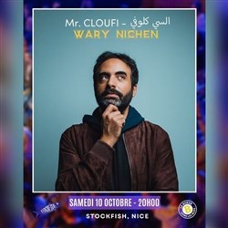 Affiche de Wary Nichen dans Mr Cloufi | spectacle en arabe