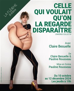 Affiche de Celle qui voulait qu'on la regarde disparaître