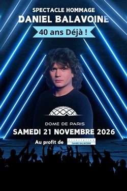Affiche de Balavoine, 40 ans déjà