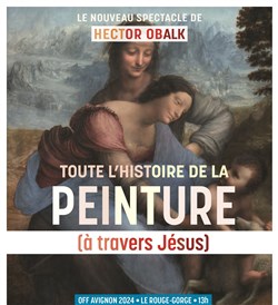Affiche de Toute l'histoire de la peinture (à travers Jésus) | par Hector Obalk