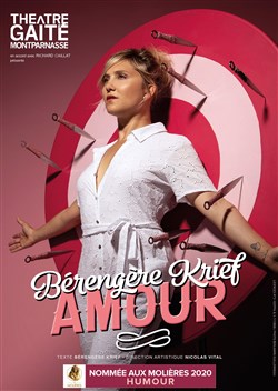 Affiche de Bérengère Krief dans Amour