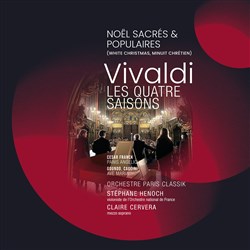Affiche de Grand Concert de Noël : Vivaldi Les 4 Saisons & Chants Sacrés et Populaires | Tours