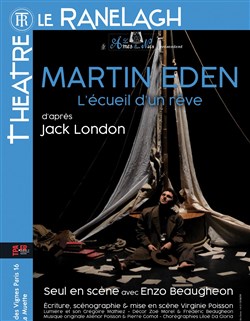 Affiche de Martin Eden, l'écueil d'un rêve