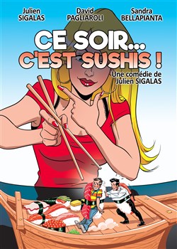 Affiche de Ce soir... c'est sushis !