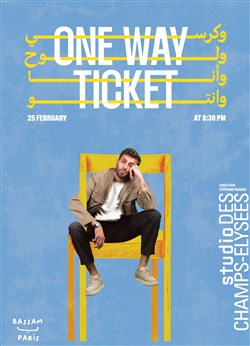 Affiche de Bassam Wehbe dans One way ticket