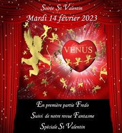 Affiche de Dîner-spectacle spécial St Valentin