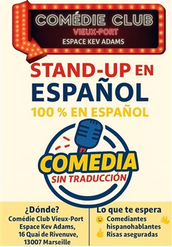 Affiche de Comedy Club 100% en espagnol !