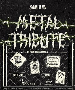 Affiche de Metal tribute night : le choc des légendes