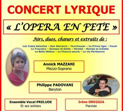 Affiche de L'opera en fête