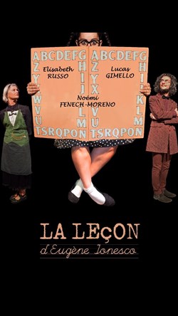 Affiche de La Leçon