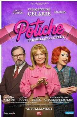 Affiche de Potiche avec Clémentine Célarié
