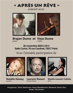 Affiche de Après un rêve