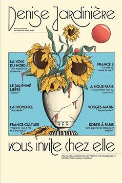 Affiche de Denise Jardinière vous invite chez elle