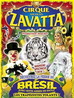 Affiche de Cirque Nicolas Zavatta Douchet | Cholet
