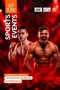 Affiche de Gala Boxe Kick Boxing K1