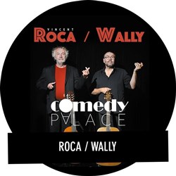 Affiche de Roca et Wally dans 150kg à deux