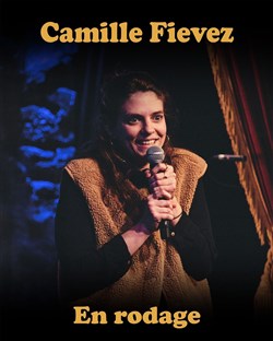 Affiche de Camille Fievez en rodage