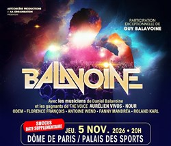 Affiche de Balavoine, Ma Bataille
