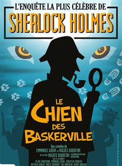 Affiche de Sherlock Holmes, le chien des Baskerville