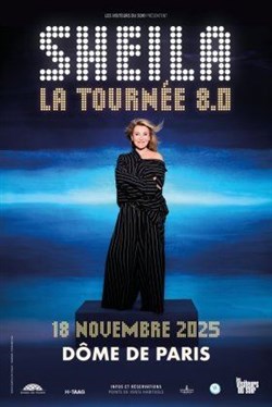 Affiche de Sheila la tournée 8.0