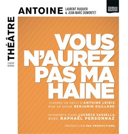 Affiche de Vous n'aurez pas ma haine