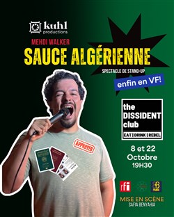 Affiche de Mehdi Walker dans Sauce Algérienne