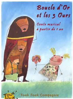 Affiche de Boucle d'or et les 3 ours