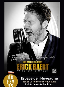 Affiche de Erick Baert dans The Voice's Performer