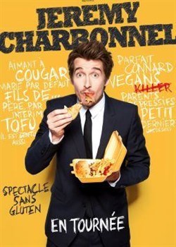 Affiche de Jérémy Charbonnel dans Spectacle sans gluten