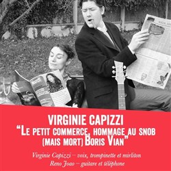 Affiche de Virginie Capizzi | Hommage au snob (mais mort) Boris Vian