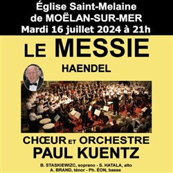 Affiche de Choeur et Orchestre Paul Kuentz : Messie de Haendel