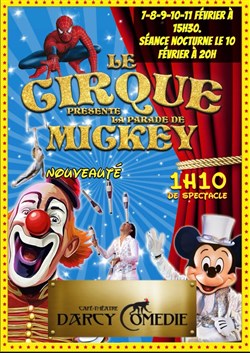 Affiche de Le Cirque Leverd présente la Parade de Mickey