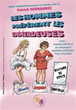 Affiche de Les hommes préfèrent les emmerdeuses