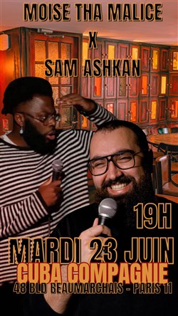 Affiche de Moise Tha Malice et Sam Askhan