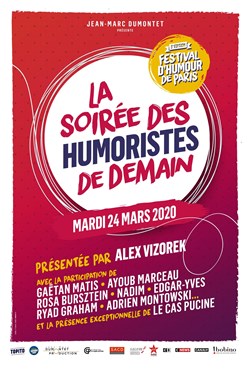 Affiche de La Soirée des Humoristes de Demain | FUP 5ème édition