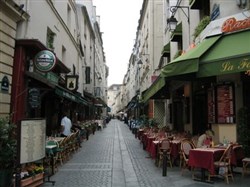 Affiche de Visite guidée : Balade autour de la rue Mouffetard et des anciens collèges | Loetitia Mathou