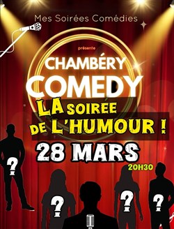 Affiche de Chambéry Comedy : la soirée de l'humour