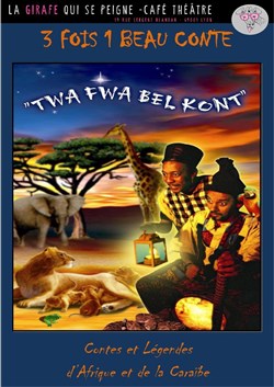 Affiche de Twa fwa bel kont