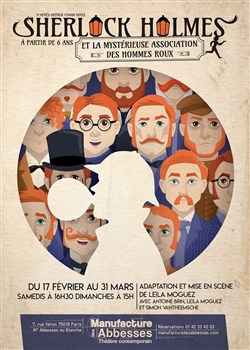 Affiche de Sherlock Holmes et La Mysterieuse Association des Hommes Roux