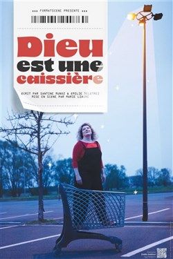 Affiche de Emilie Deletrez dans Dieu est une caissière