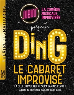 Affiche de DING - Le Cabaret improvisé