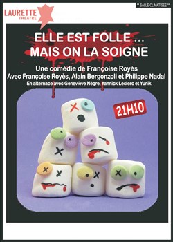 Affiche de Elle est folle mais on la soigne