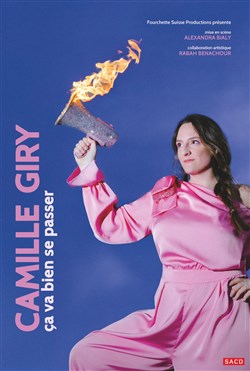 Affiche de Camille Giry dans Ça va bien se passer
