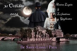 Affiche de Halloween sur l'île Saint-Louis | Escape Game Outdoor