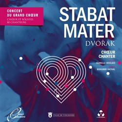Affiche de Concert Stabat Mater de Dvorák avec Choeur Chanter