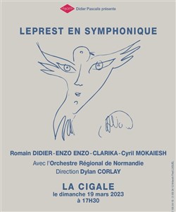 Affiche de Leprest en symphonique